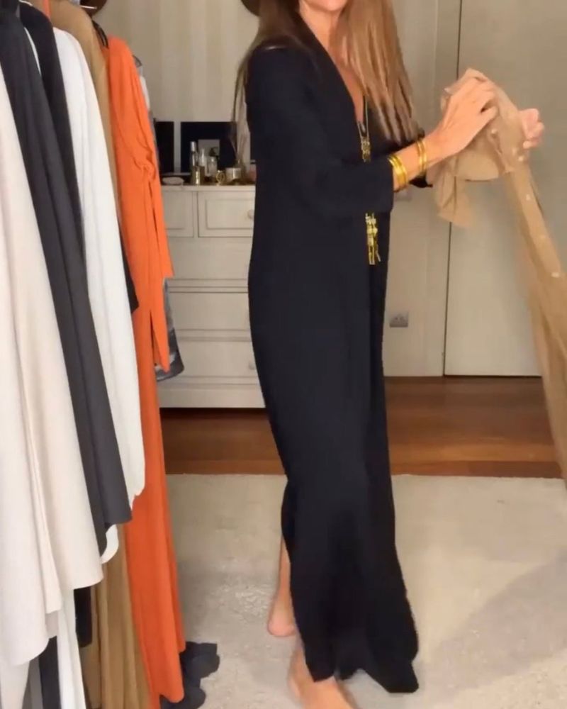 PAMELA | Robe Décontractée avec Élégance Intemporelle et Confort Flottant