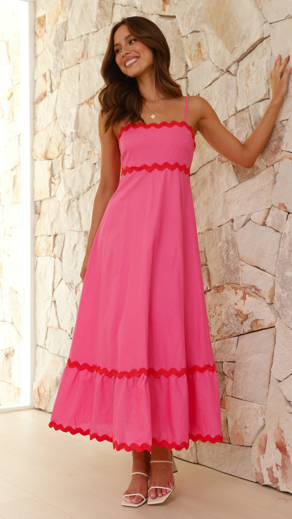 CLARA | ROBE LONGUE QUI MISE SUR LA FEMMES ÉTÉ