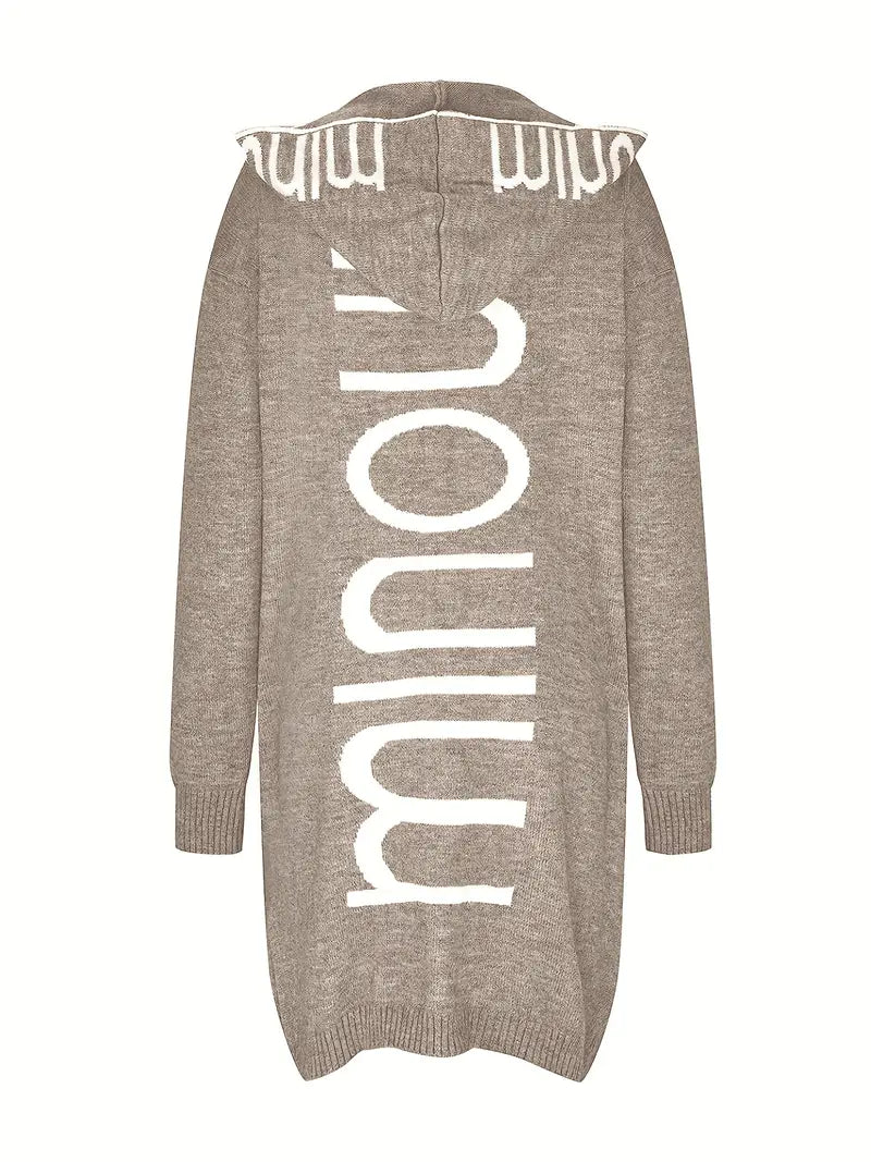 Anna - Cardigan Long Élégant