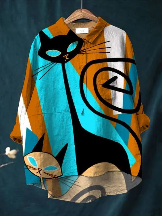 Chat | T-shirt d'Art Animal