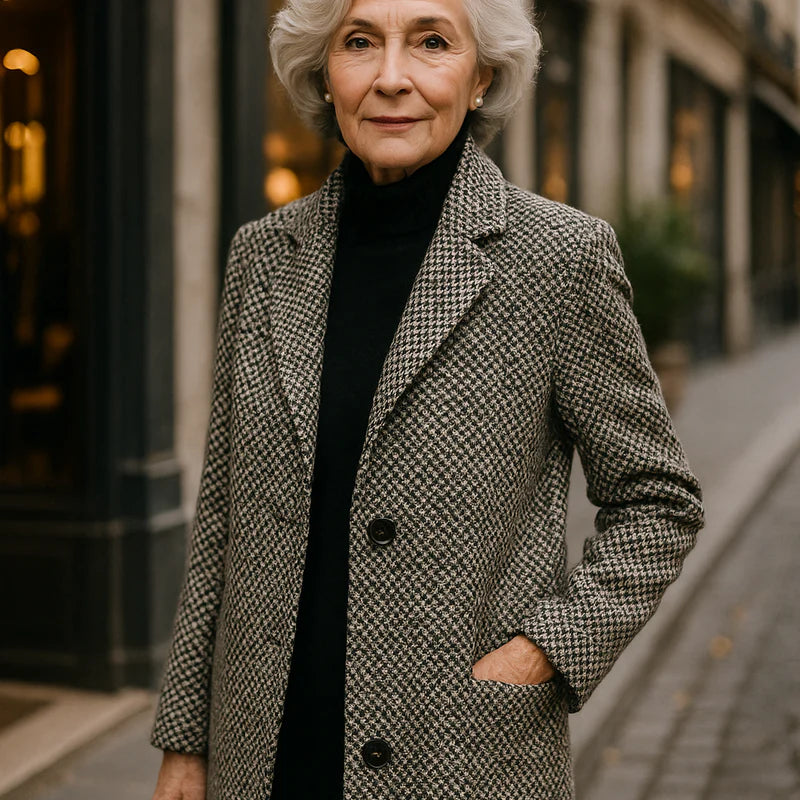 Claudia | Manteau élégant pour l'automne et l'hiver