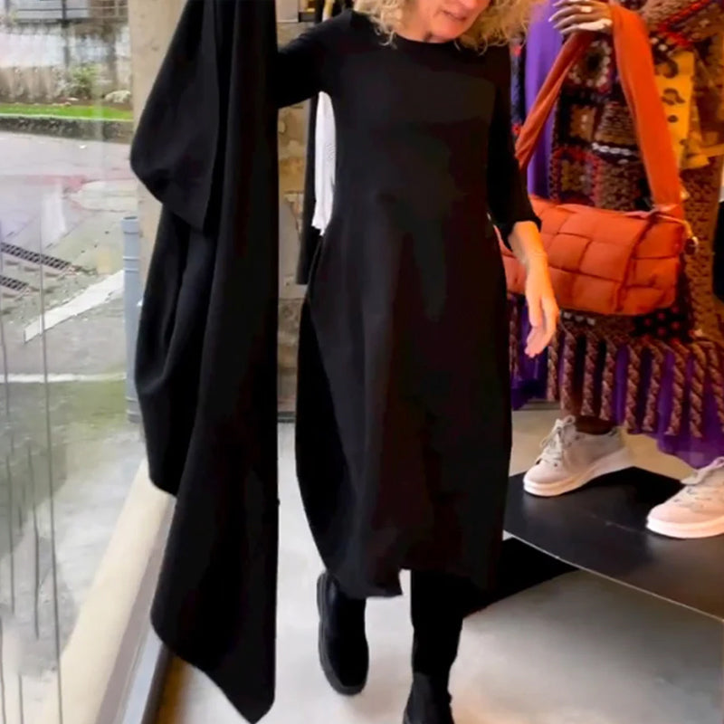 SOFIA | Robe Midi Élégante qui Met en Valeur la Silhouette et Te Fait Te Sentir Sûre Chaque Jour