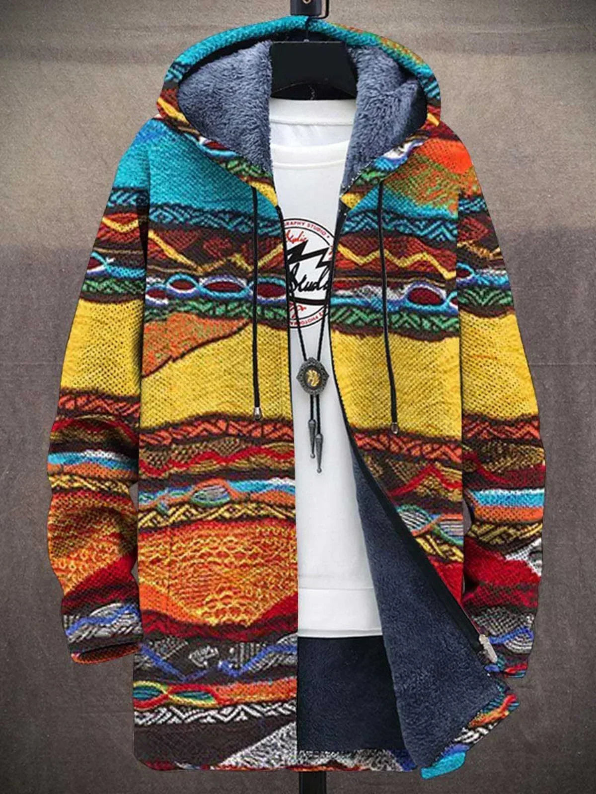 Elouera | Cardigan de luxe inspiré par l'art