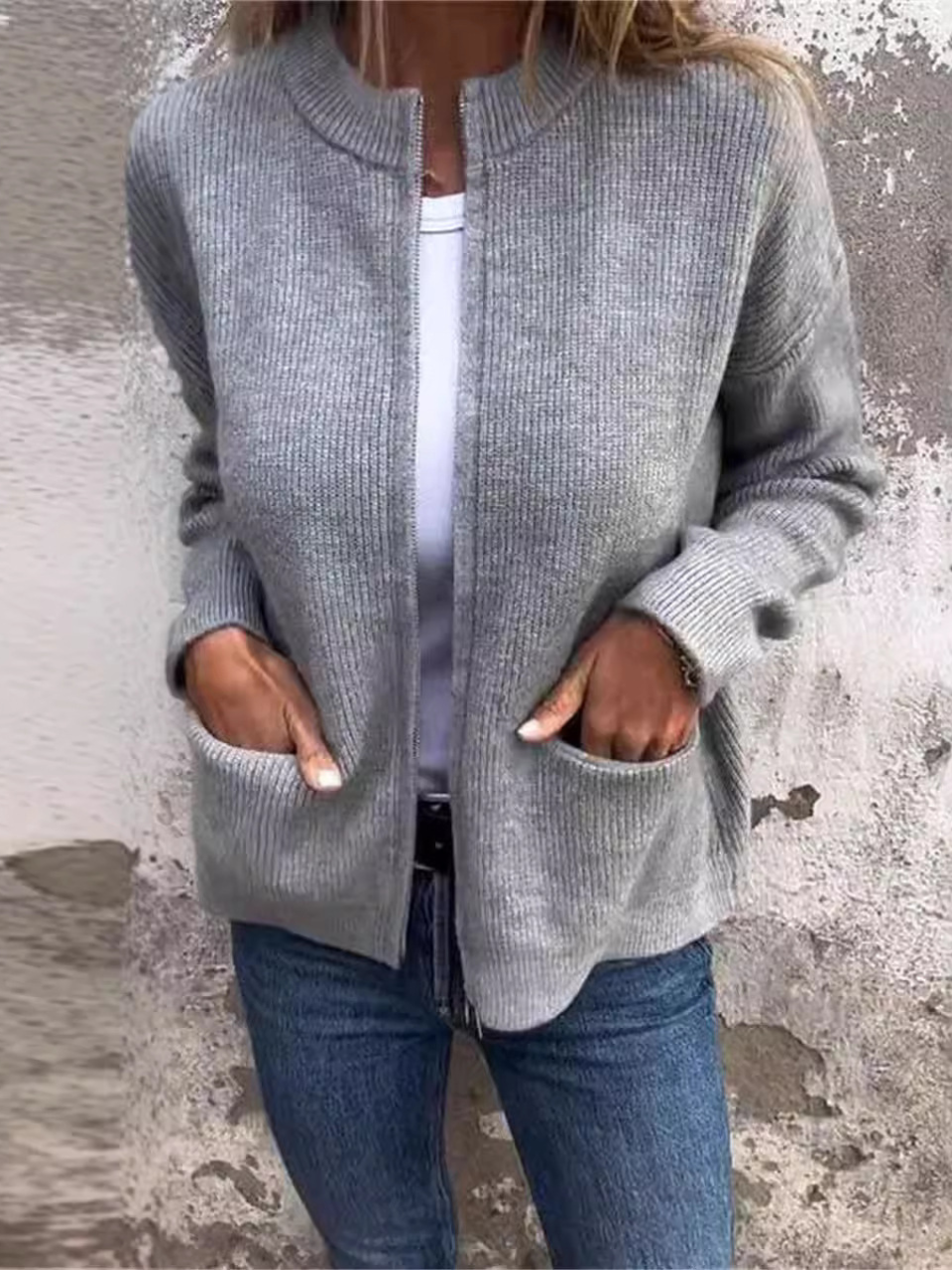 Noelle™ | Cardigan en tricot de coton