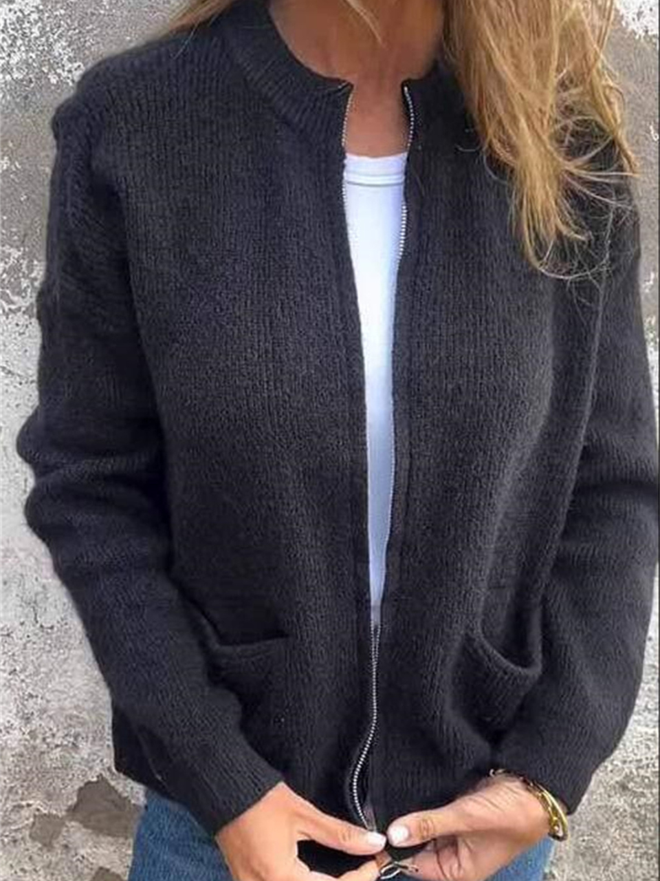 Noelle™ | Cardigan en tricot de coton