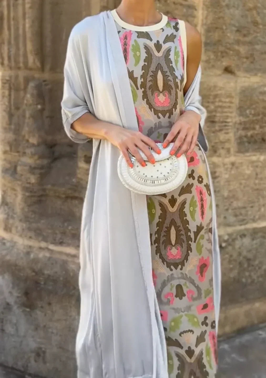 VALENTINA | Ensemble Deux Pièces avec Imprimé Moderne pour Confort Urbain et Style Quotidien